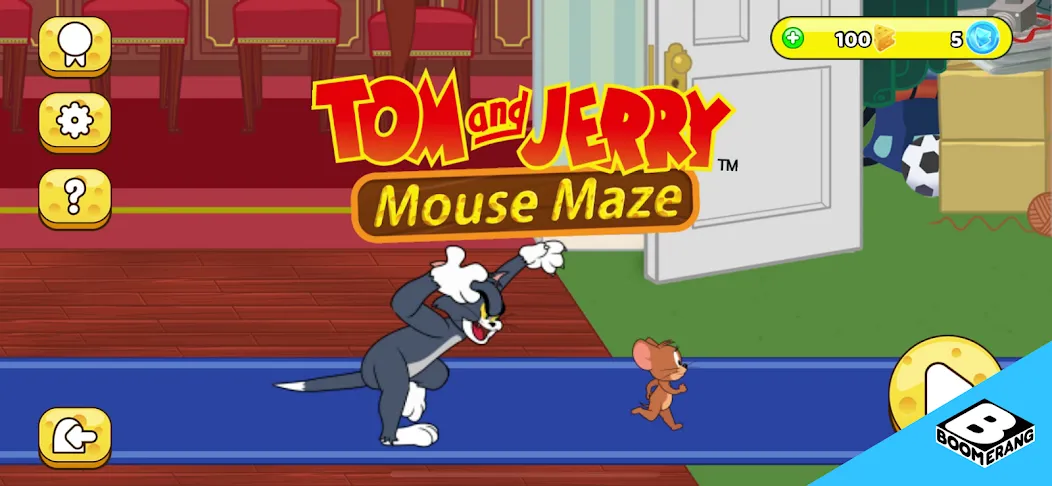 Взлом Tom & Jerry: Mouse Maze  [МОД Много монет] — последняя версия apk на Андроид screen 1