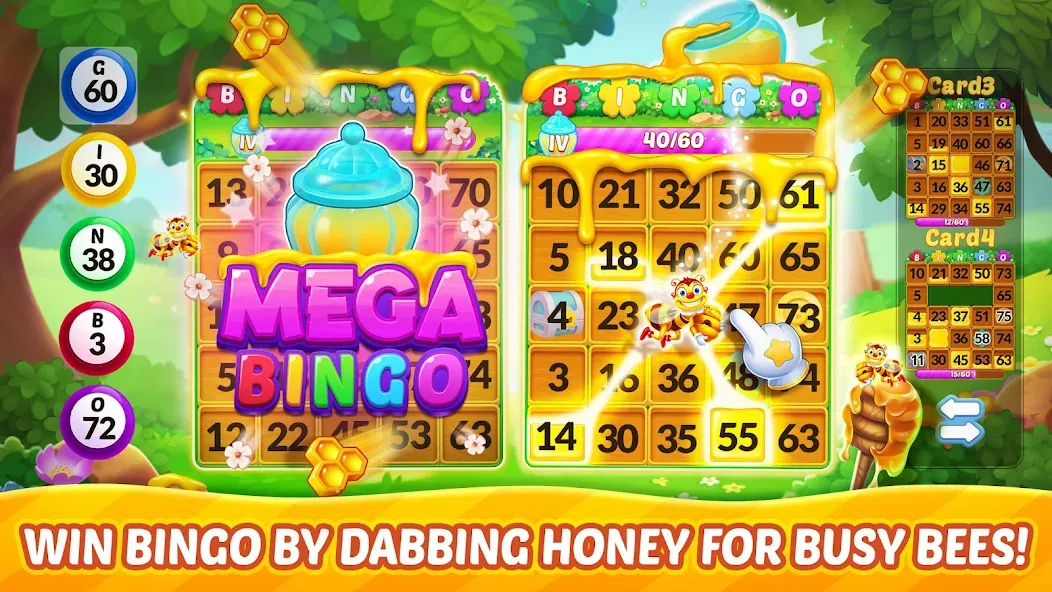 Скачать взломанную Bingo Aloha-Bingo tour at home (Бинго Алоха)  [МОД Много монет] — полная версия apk на Андроид screen 3