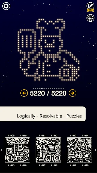 Взломанная Nonogram galaxy  [МОД Unlocked] — стабильная версия apk на Андроид screen 2