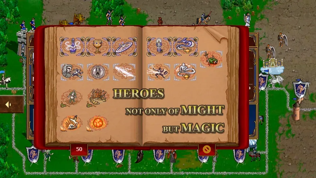 Скачать взломанную Heroes 3 of Might: Magic TD  [МОД Unlimited Money] — стабильная версия apk на Андроид screen 3