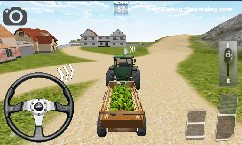 Взломанная Tractor Farming Simulator 3D  [МОД Много монет] — полная версия apk на Андроид screen 2