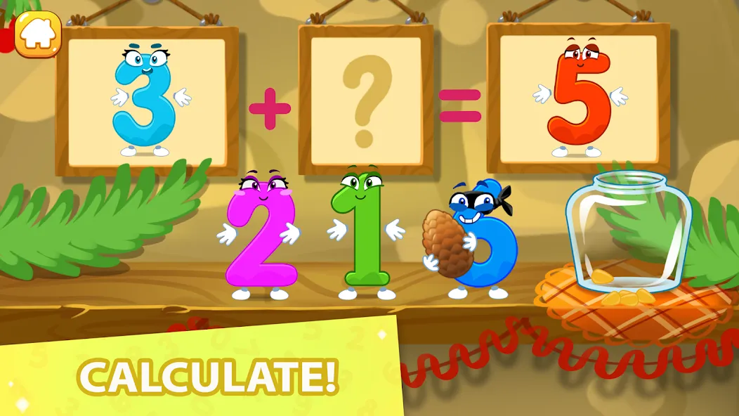 Скачать взломанную Numbers for kid Learn to count  [МОД Mega Pack] — стабильная версия apk на Андроид screen 5