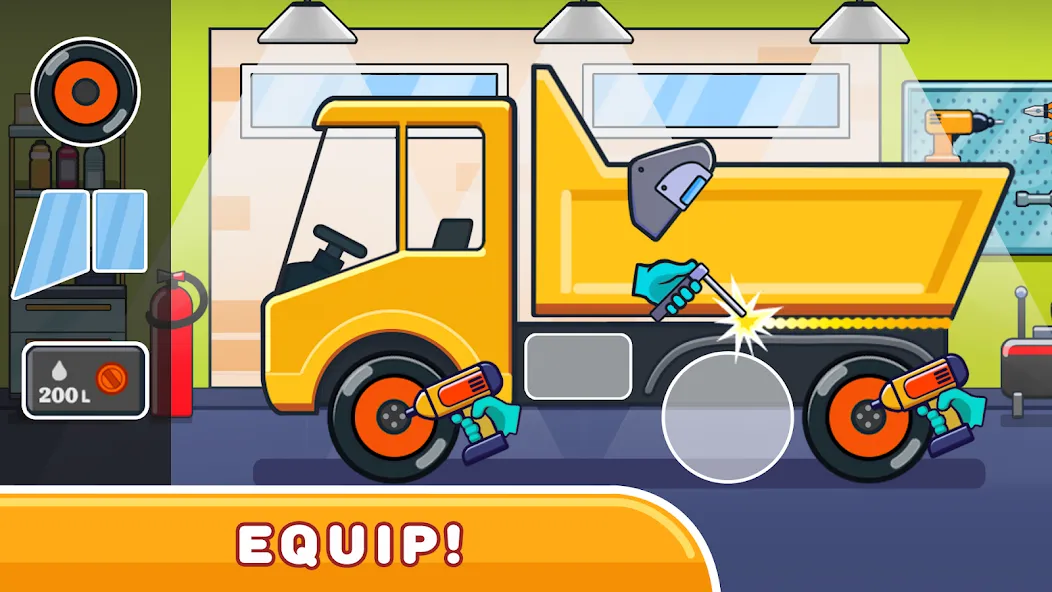 Взломанная Car & Games for kids building  [МОД Unlocked] — полная версия apk на Андроид screen 1