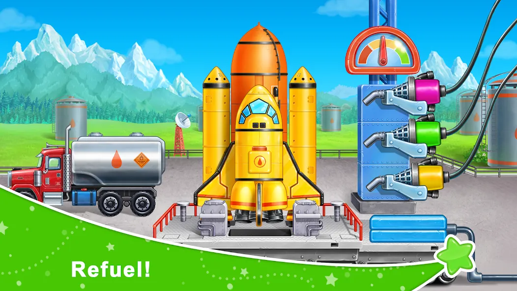 Взломанная Rocket 4 space games Spaceship  [МОД Menu] — последняя версия apk на Андроид screen 2