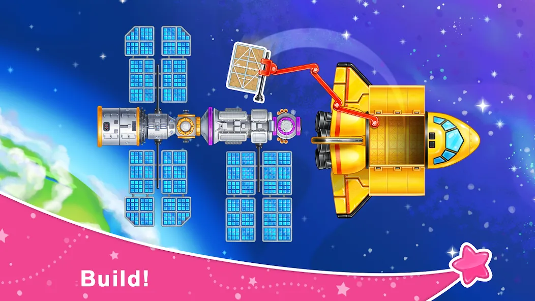 Взломанная Rocket 4 space games Spaceship  [МОД Menu] — последняя версия apk на Андроид screen 3