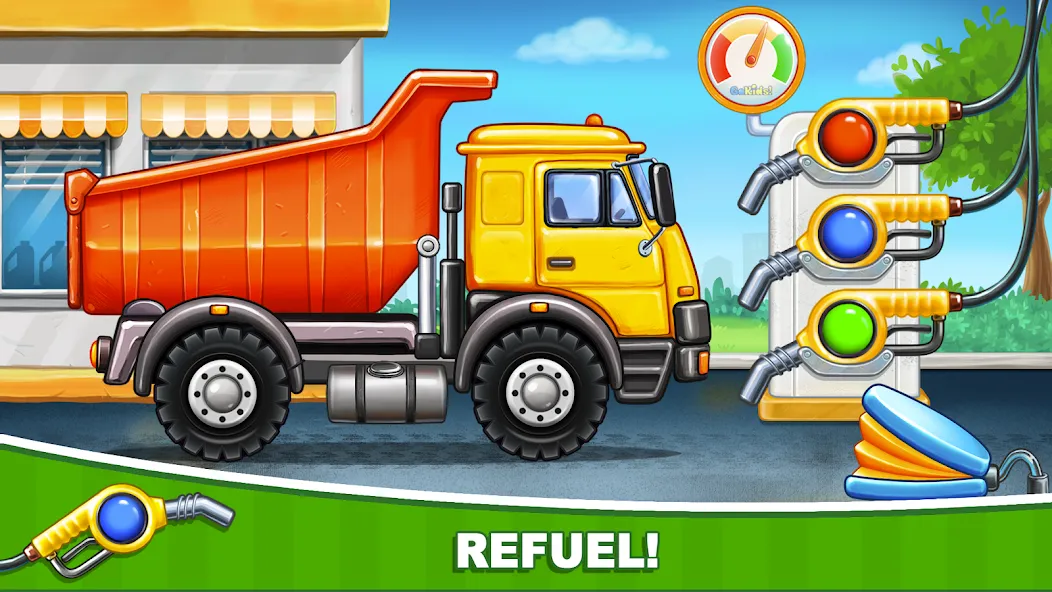 Взлом Car games Bulldozer for kids 5  [МОД Menu] — полная версия apk на Андроид screen 2