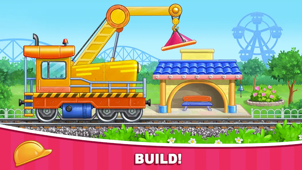 Взлом Car games Bulldozer for kids 5  [МОД Menu] — полная версия apk на Андроид screen 4