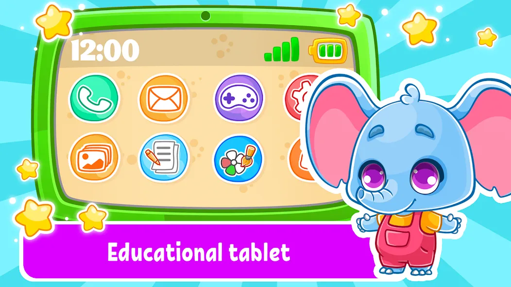 Скачать взлом Babyphone & tablet: baby games  [МОД Unlimited Money] — стабильная версия apk на Андроид screen 1