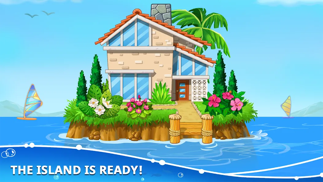 Скачать взлом Island building! Build a house  [МОД Меню] — стабильная версия apk на Андроид screen 5