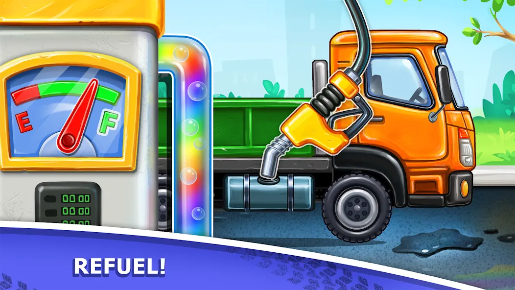 Скачать взлом Truck games — build a house  [МОД Много монет] — полная версия apk на Андроид screen 2