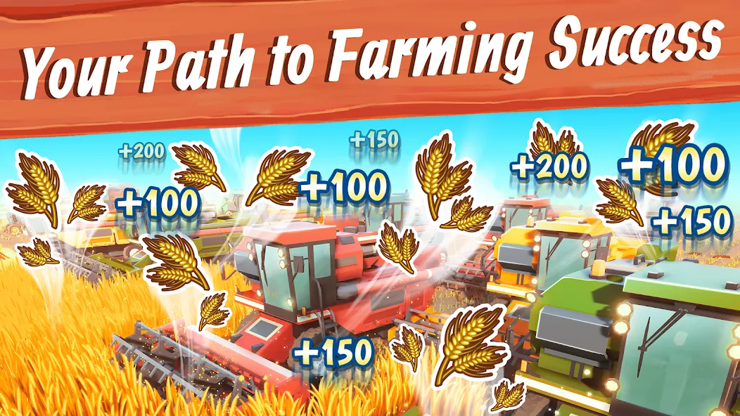 Взломанная Big Farm: Mobile Harvest (Биг Фарм)  [МОД Menu] — стабильная версия apk на Андроид screen 1