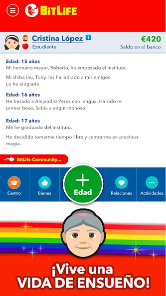 Скачать взломанную BitLife Español  [МОД Бесконечные деньги] — полная версия apk на Андроид screen 4