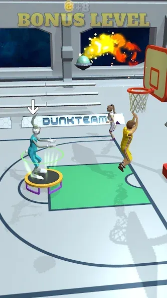 Взломанная Dunk Team (Данк Тим)  [МОД Unlimited Money] — полная версия apk на Андроид screen 3