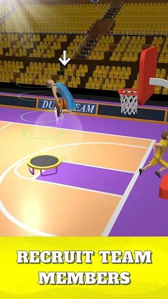 Взломанная Dunk Team (Данк Тим)  [МОД Unlimited Money] — полная версия apk на Андроид screen 4