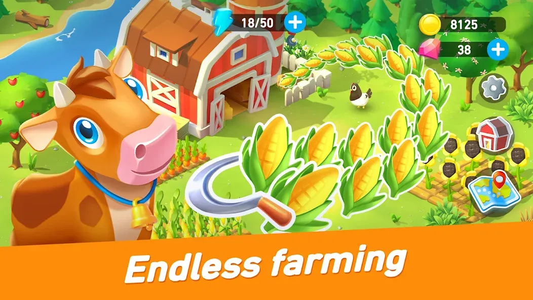 Взломанная Goodville: Farm Game Adventure (Гудвилль)  [МОД Unlimited Money] — полная версия apk на Андроид screen 4