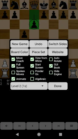 Взломанная Chess for Android (Шахматы для )  [МОД Mega Pack] — стабильная версия apk на Андроид screen 3