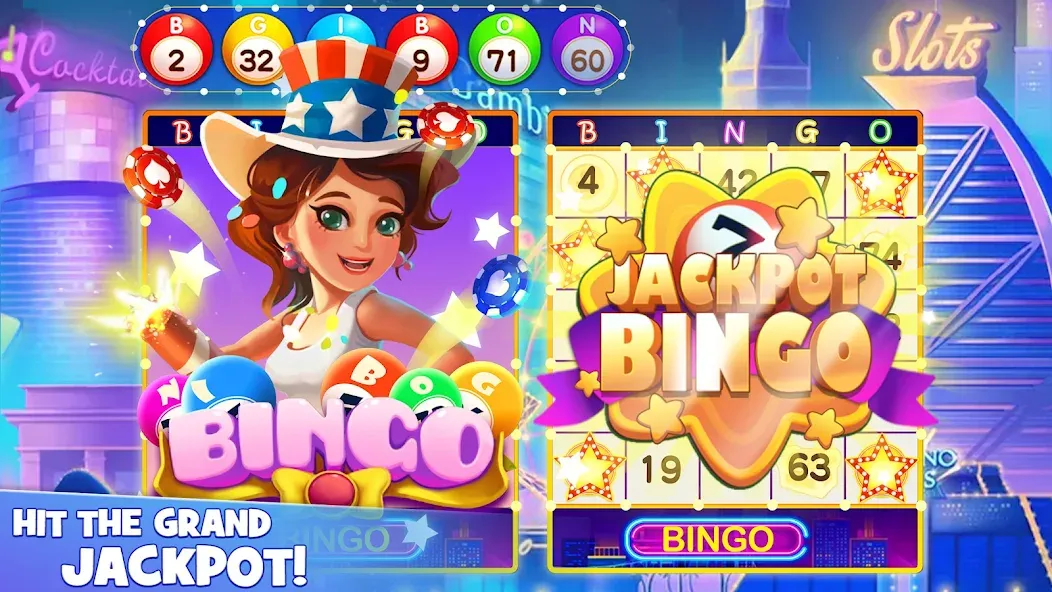 Взломанная Bingo Lucky: Play Bingo Games (Бинго Лаки)  [МОД Unlocked] — стабильная версия apk на Андроид screen 2