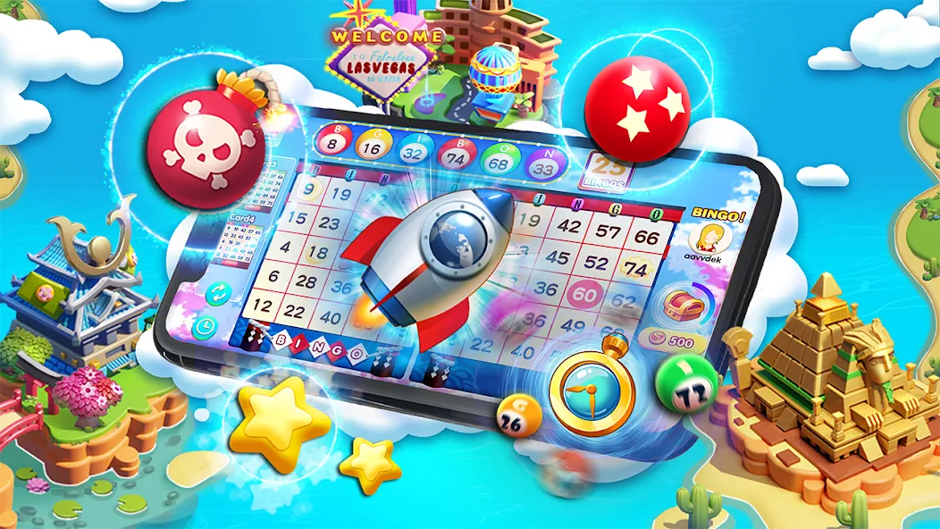 Взломанная Bingo Lucky: Play Bingo Games (Бинго Лаки)  [МОД Unlocked] — стабильная версия apk на Андроид screen 3