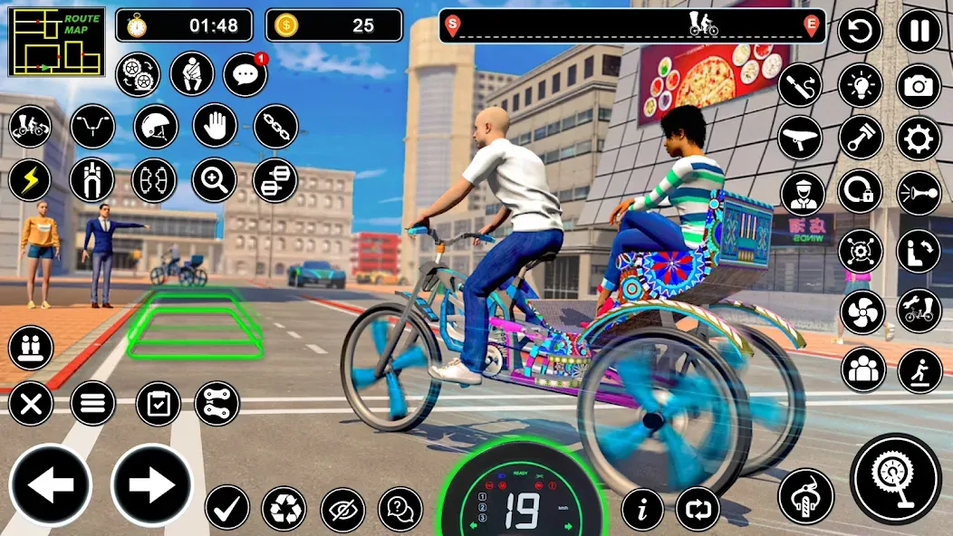 Взломанная BMX Cycle Games 3D Cycle Race (игры на велосипеде 3D гонка)  [МОД Бесконечные деньги] — последняя версия apk на Андроид screen 4