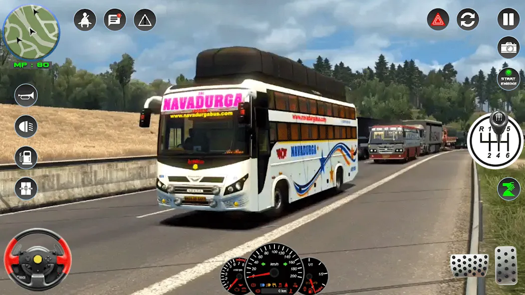 Скачать взлом City Bus Driving: Bus Games 3D  [МОД Menu] — последняя версия apk на Андроид screen 3