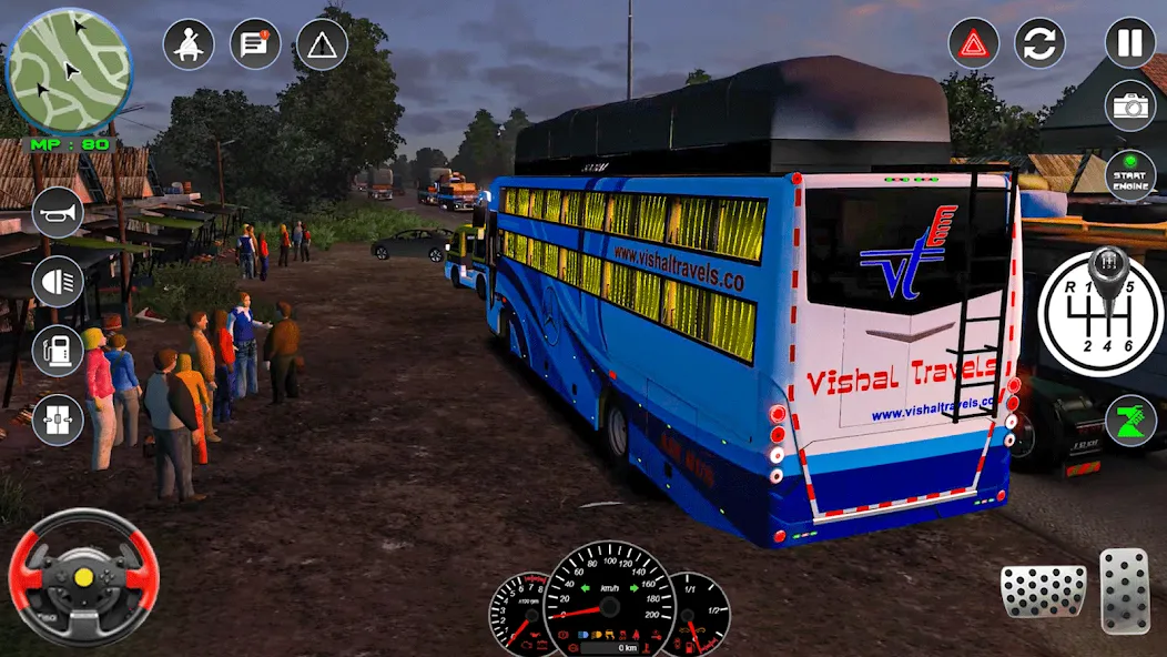 Скачать взлом City Bus Driving: Bus Games 3D  [МОД Menu] — последняя версия apk на Андроид screen 4