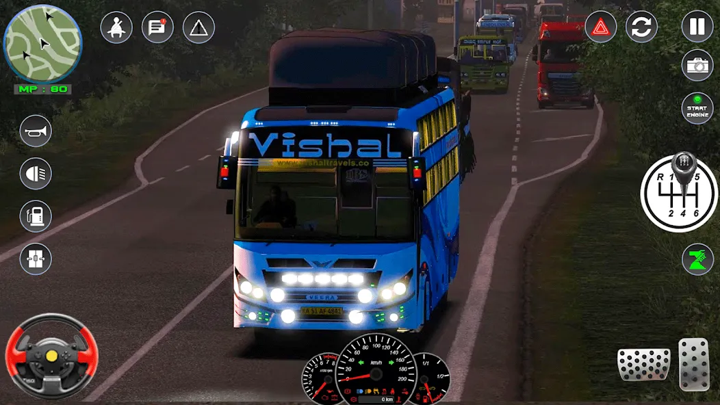 Скачать взлом City Bus Driving: Bus Games 3D  [МОД Menu] — последняя версия apk на Андроид screen 5