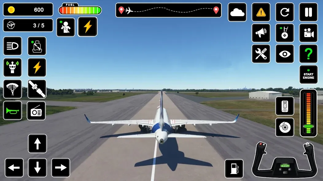 Скачать взломанную Pilot Simulator: Airplane Game  [МОД Mega Pack] — полная версия apk на Андроид screen 5