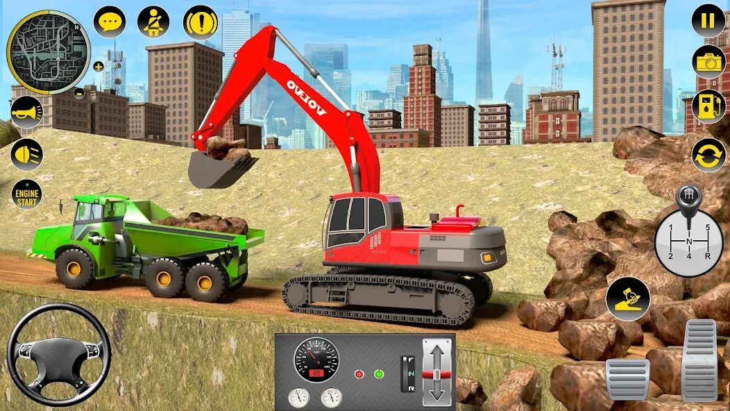 Скачать взлом Builder City Construction Game (ткман Городское Строительство)  [МОД Много монет] — последняя версия apk на Андроид screen 4