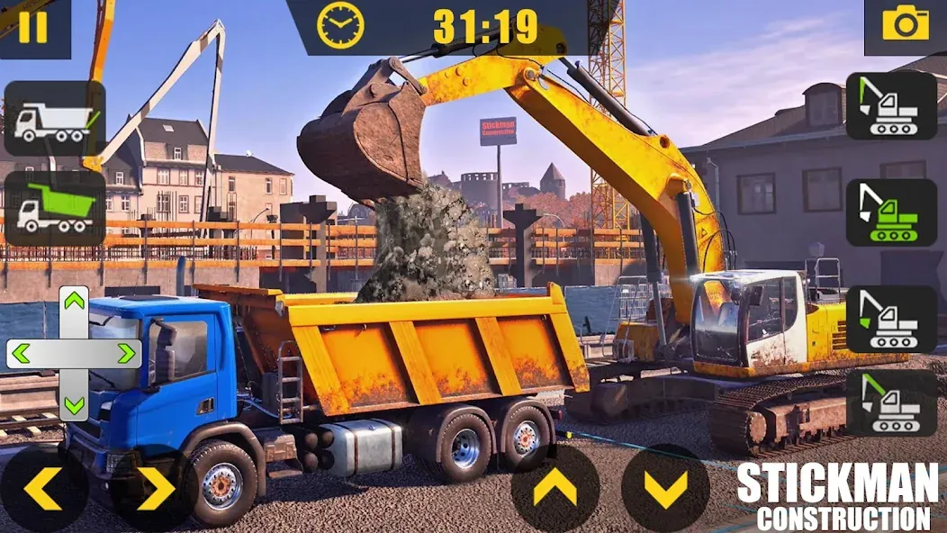 Скачать взлом Builder City Construction Game (ткман Городское Строительство)  [МОД Много монет] — последняя версия apk на Андроид screen 5