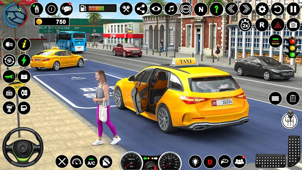 Скачать взлом Russian Taxi Driving Simulator  [МОД Много монет] — полная версия apk на Андроид screen 4