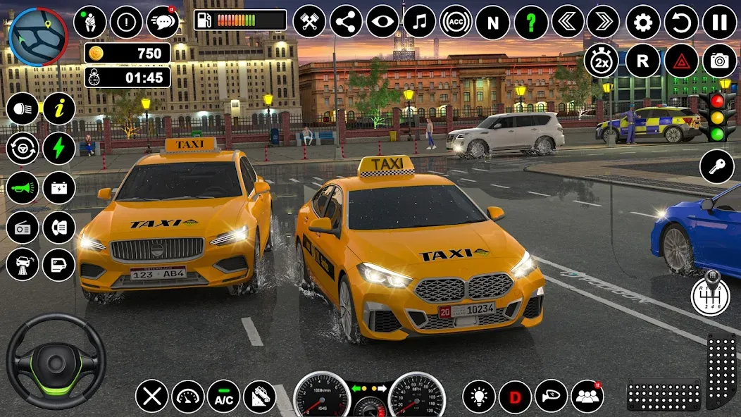 Скачать взлом Russian Taxi Driving Simulator  [МОД Много монет] — полная версия apk на Андроид screen 5