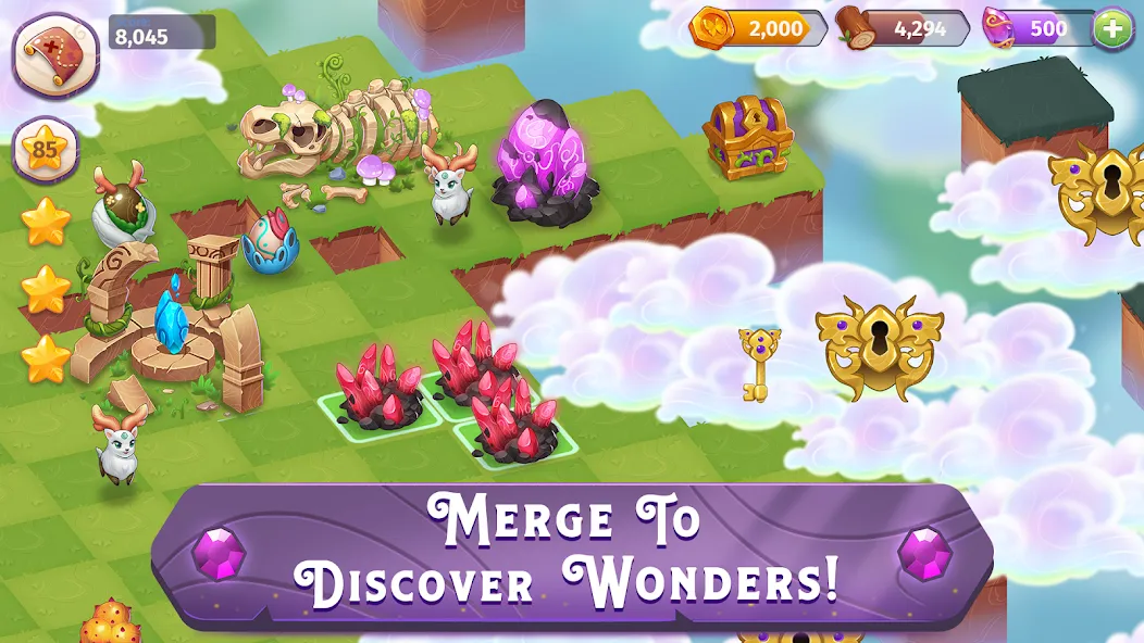 Взлом Merge Magic!  [МОД Mega Pack] — полная версия apk на Андроид screen 1