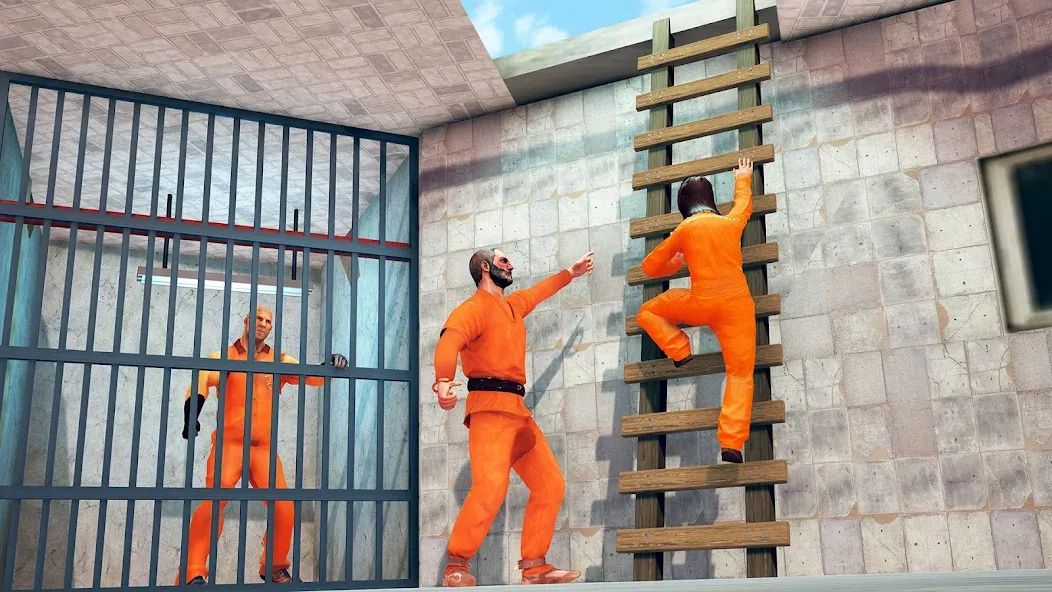 Взломанная Prison Escape- Jail Break Game (Побег из тюрьмы 3D)  [МОД Много монет] — полная версия apk на Андроид screen 5