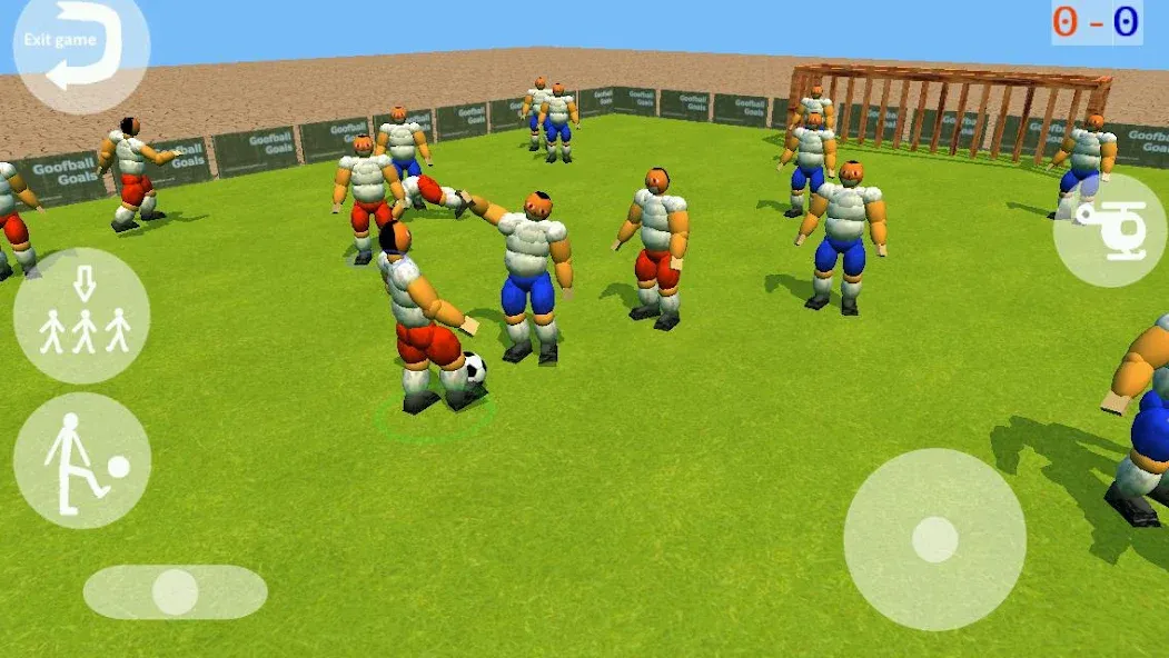 Взлом Goofball Goals Soccer Game 3D (Гуфбол Голз Соккер Гейм 3Д)  [МОД Unlocked] — стабильная версия apk на Андроид screen 1