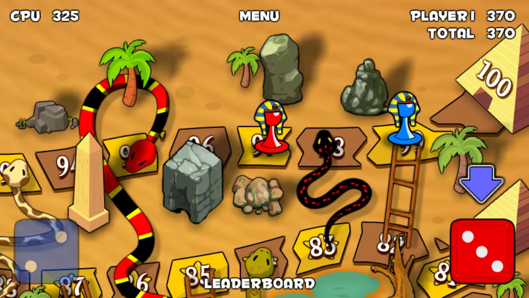 Скачать взлом Snakes and Ladders (Змеи и лестницы)  [МОД Menu] — последняя версия apk на Андроид screen 2