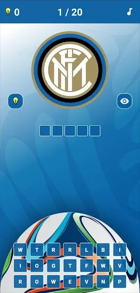 Взлом Soccer Clubs Logo Quiz  [МОД Меню] — полная версия apk на Андроид screen 3