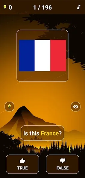 Скачать взломанную Geography Quiz — World Flags 1  [МОД Все открыто] — полная версия apk на Андроид screen 3