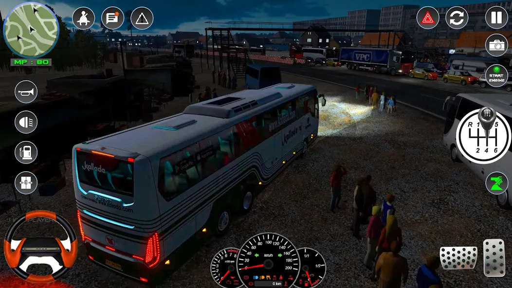 Взлом Bus Simulator 2023 — City Bus  [МОД Menu] — полная версия apk на Андроид screen 1