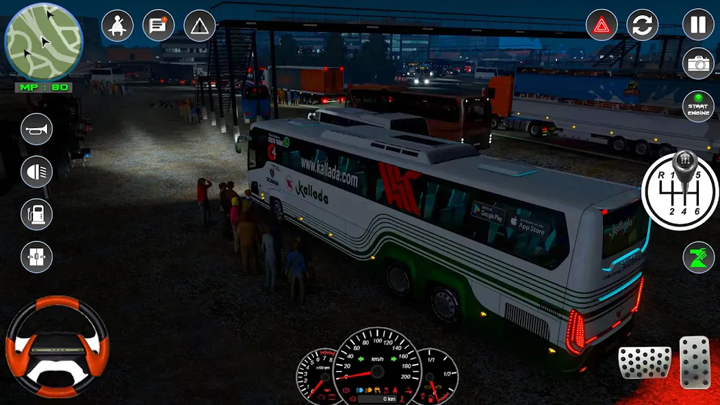 Взлом Bus Simulator 2023 — City Bus  [МОД Menu] — полная версия apk на Андроид screen 2