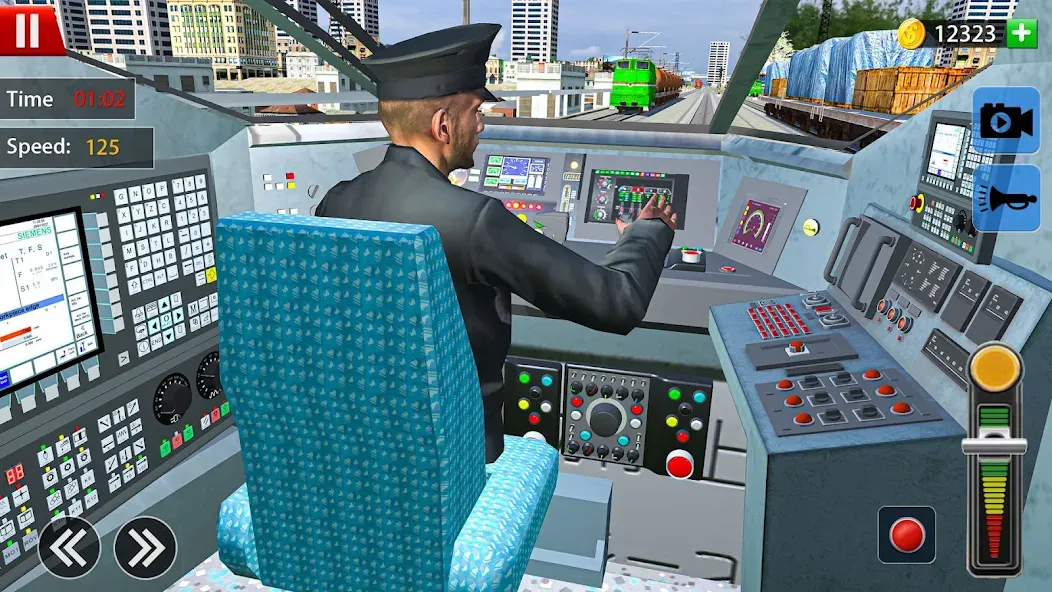 Взлом Train Driver Simulator Game  [МОД Все открыто] — полная версия apk на Андроид screen 2