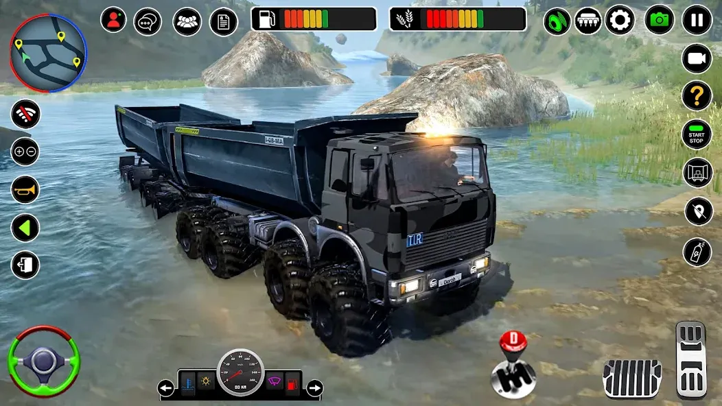 Взлом Offroad Mud Truck Simulator 3D  [МОД Много монет] — стабильная версия apk на Андроид screen 2