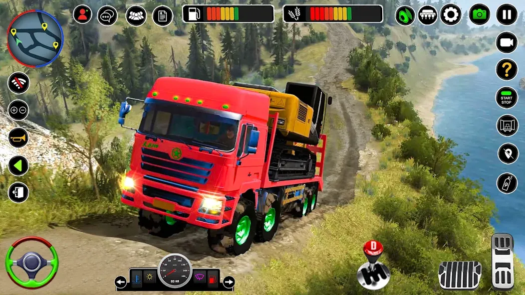 Взлом Offroad Mud Truck Simulator 3D  [МОД Много монет] — стабильная версия apk на Андроид screen 5