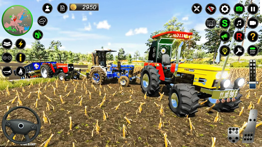 Скачать взломанную Real Farmer Tractor Drive Game (Фармер Трактор 3Д Фермерские Игры)  [МОД Много монет] — стабильная версия apk на Андроид screen 4