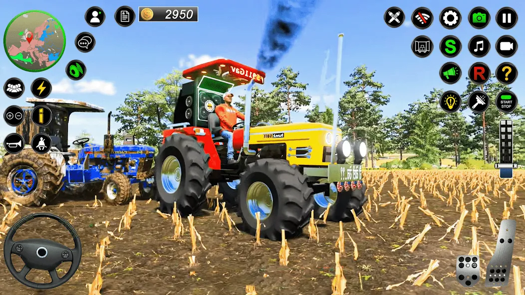 Скачать взломанную Real Farmer Tractor Drive Game (Фармер Трактор 3Д Фермерские Игры)  [МОД Много монет] — стабильная версия apk на Андроид screen 5