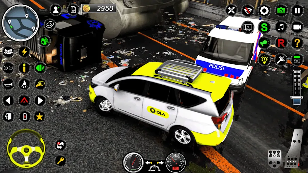 Скачать взлом City Taxi Games Taxi Simulator (Русские такси игры на автомобилях)  [МОД Unlocked] — последняя версия apk на Андроид screen 2