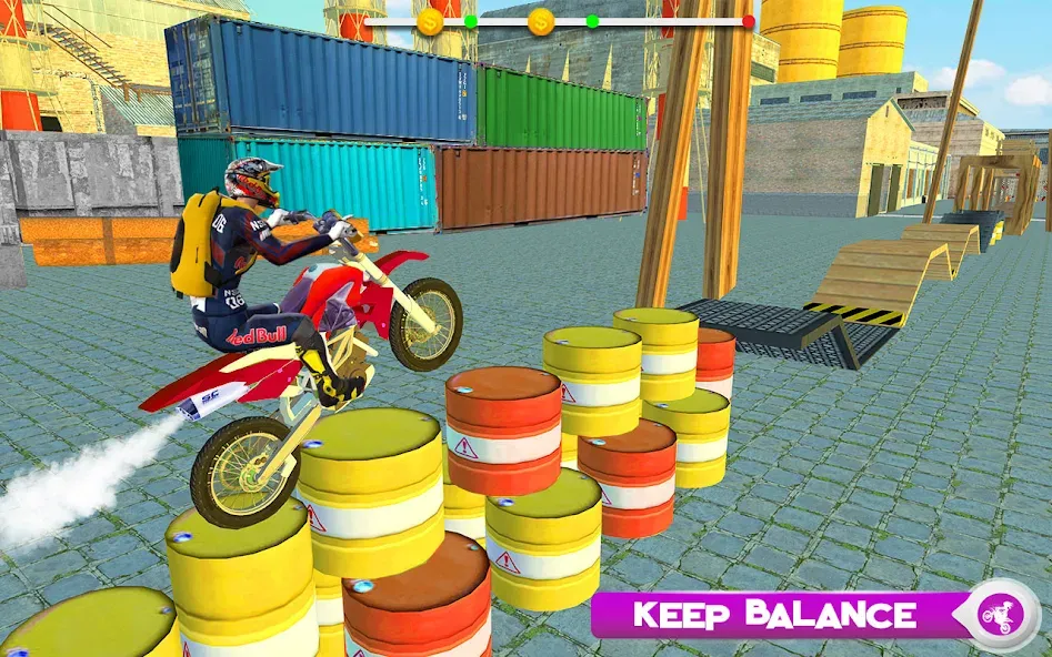 Взлом Motor Bike Stunt Racing Games (Мотор Байк Стант Гонки Игры)  [МОД Unlocked] — стабильная версия apk на Андроид screen 4