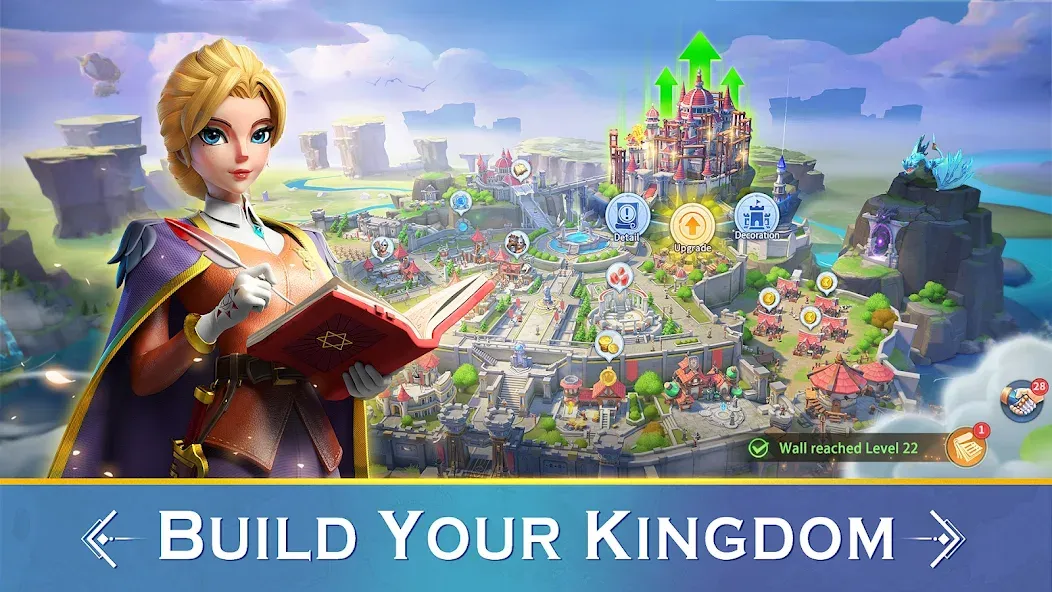 Взлом Infinity Kingdom (Инфинити Кингдом)  [МОД Бесконечные монеты] — полная версия apk на Андроид screen 2