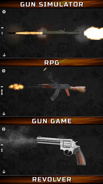 Взлом Gun Simulator : Tough Guns  [МОД Unlimited Money] — последняя версия apk на Андроид screen 2