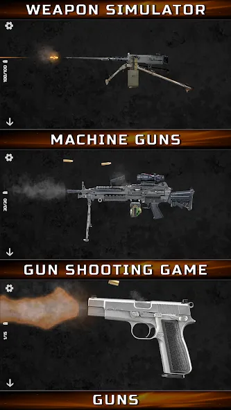 Взлом Gun Simulator : Tough Guns  [МОД Unlimited Money] — последняя версия apk на Андроид screen 3