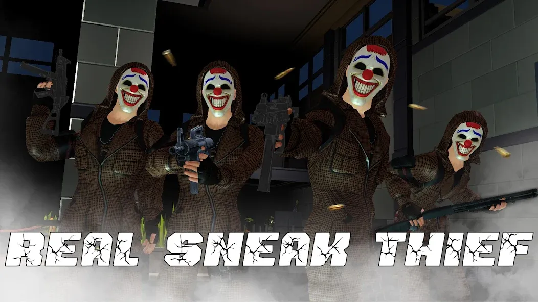 Скачать взлом Real Sneak Thief Simulator 3D  [МОД Все открыто] — стабильная версия apk на Андроид screen 4